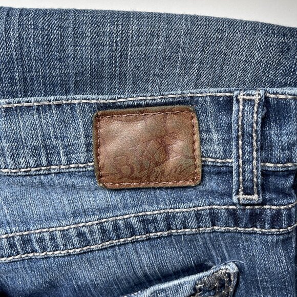 Vintage BKE Drew Jeans - Distressed Mid-Rise & Bootcut - Size 32 | 31.5 - Picture 10 of 14